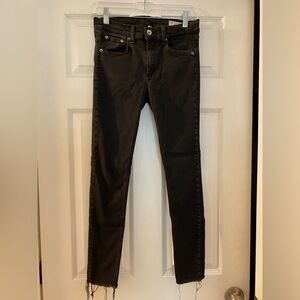 Rag & Bone Black Skinny Jeans